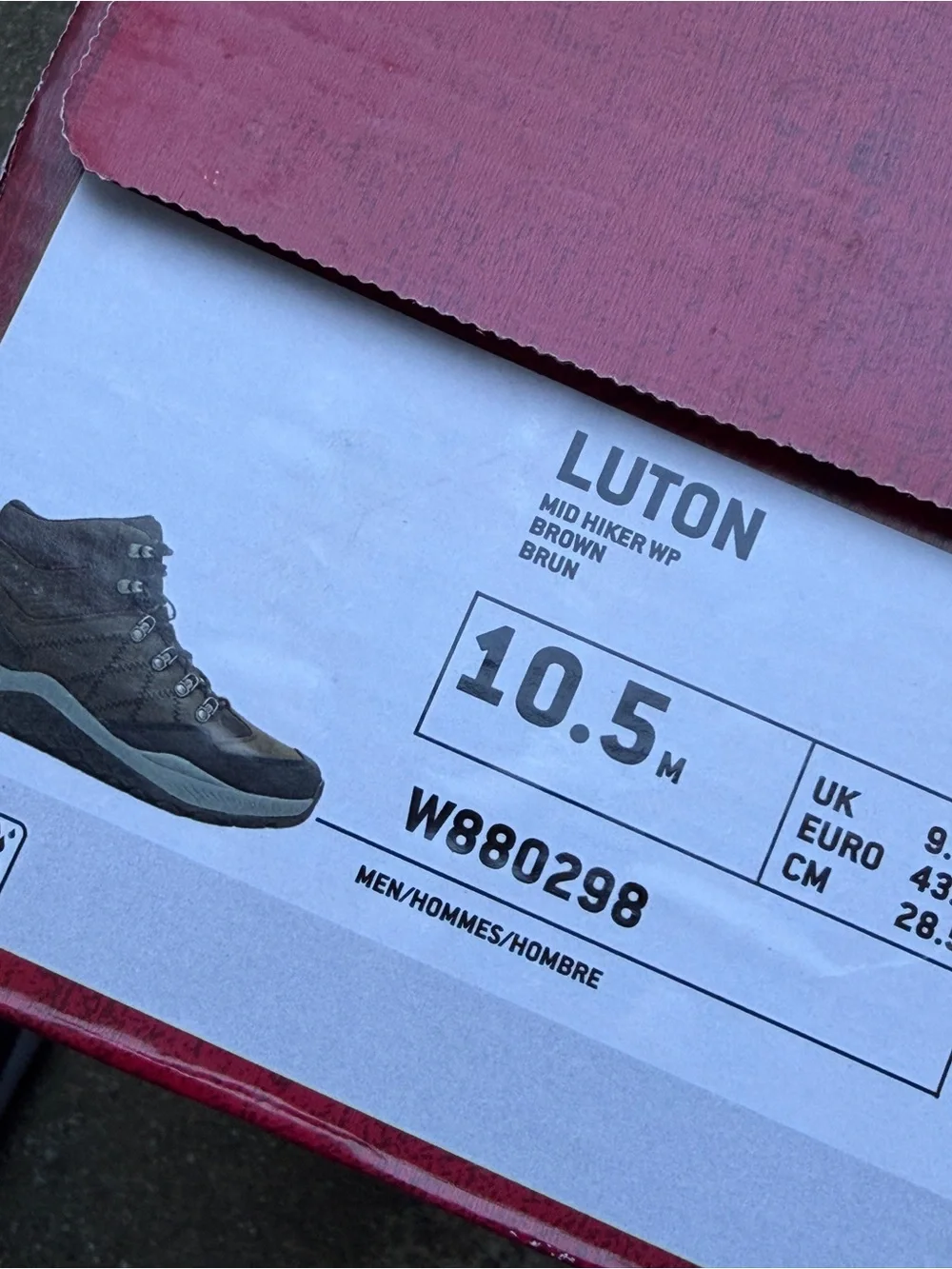Wolverine Luton Hiking Work Boots